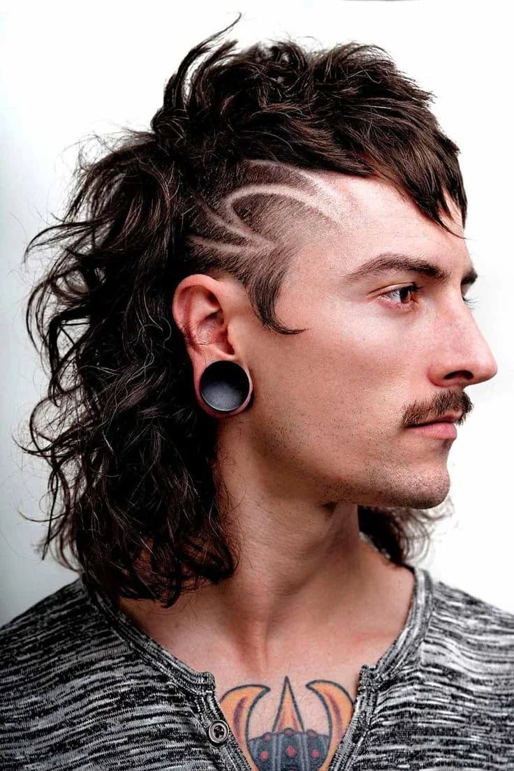 Стрижка Маллет