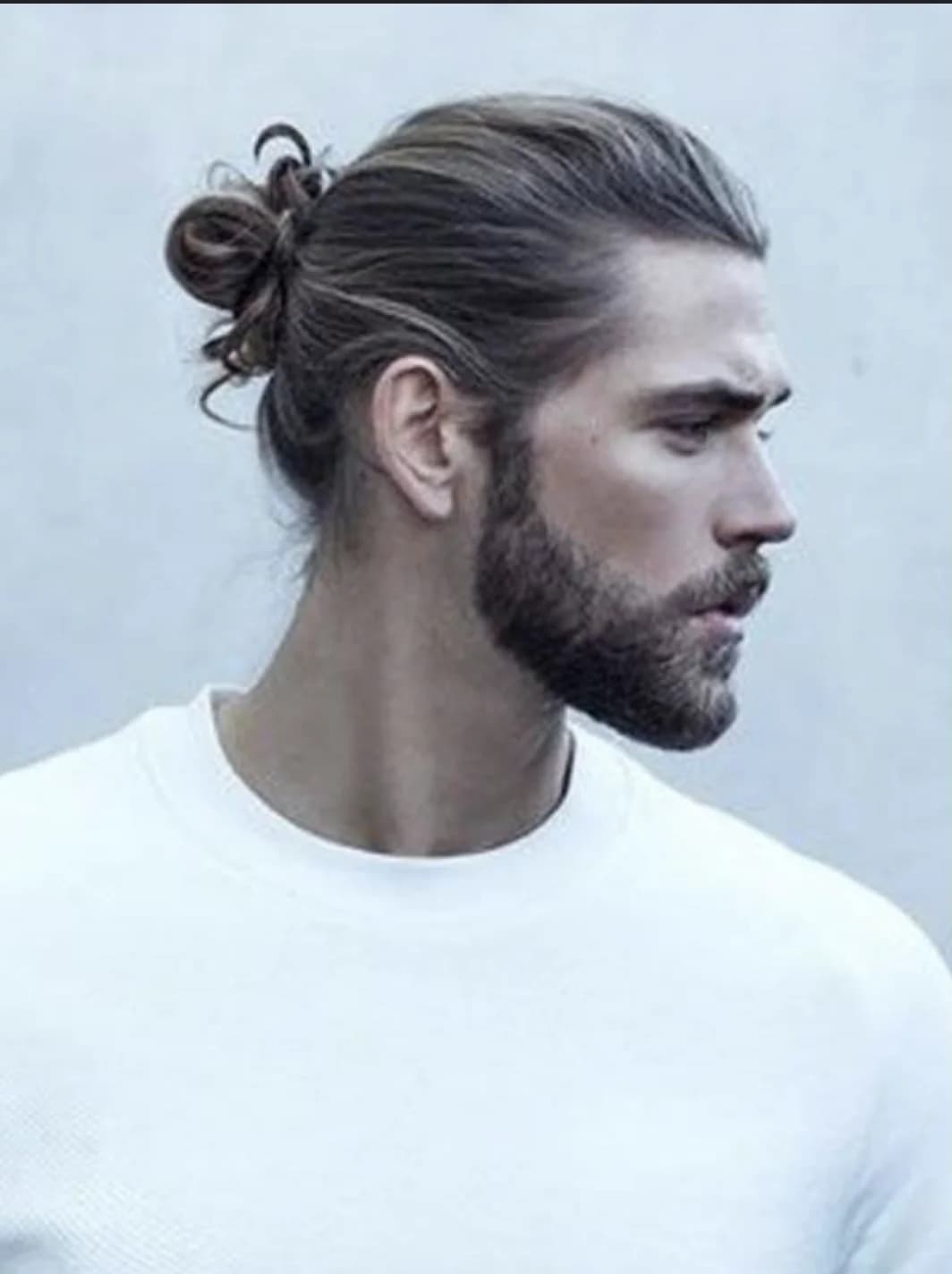 Стрижка Мужской хвост или пучок